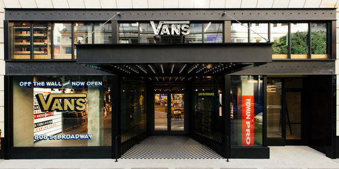 vans store location